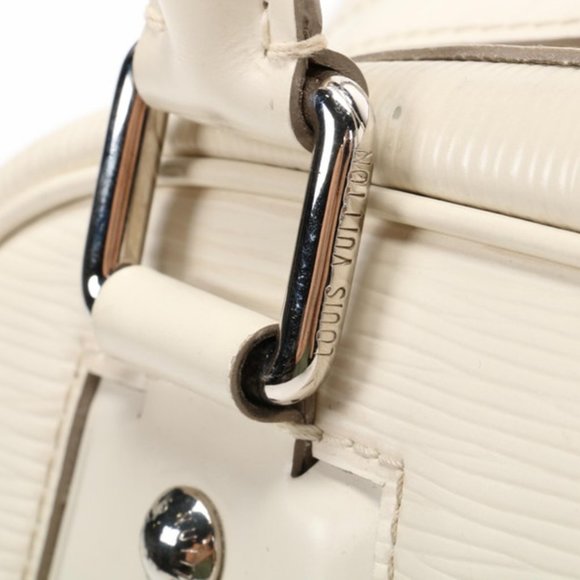 Louis Vuitton Epi Bowling Montaigne PM Ivoire - Picture 7 of 12